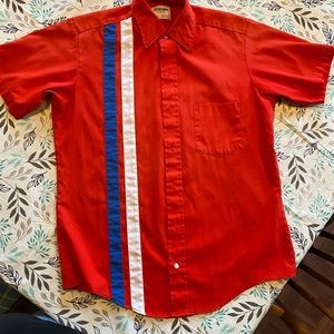 Vintage Mens Medium Wrangler Button Up